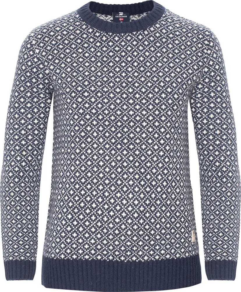Gridarmor Gridarmor Women's Heavy Knit Wool Sweater  Navy Blazer