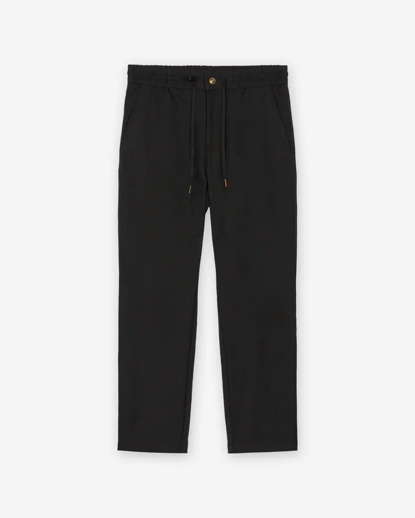 Versace Jeans Couture Versace Jeans Couture Basic Metal Placket Black Pants