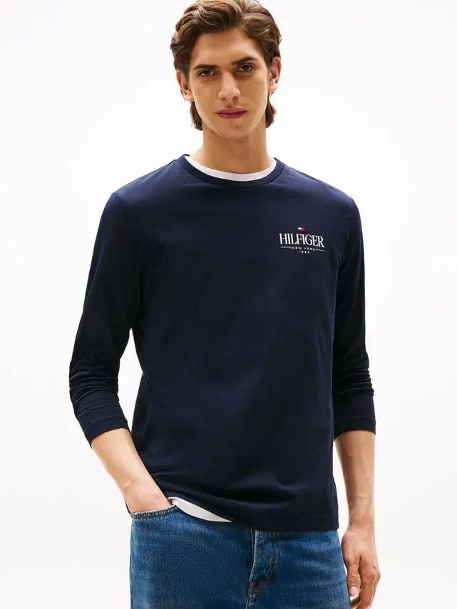 Tommy Hilfiger HILFIGER STACK LS TEE