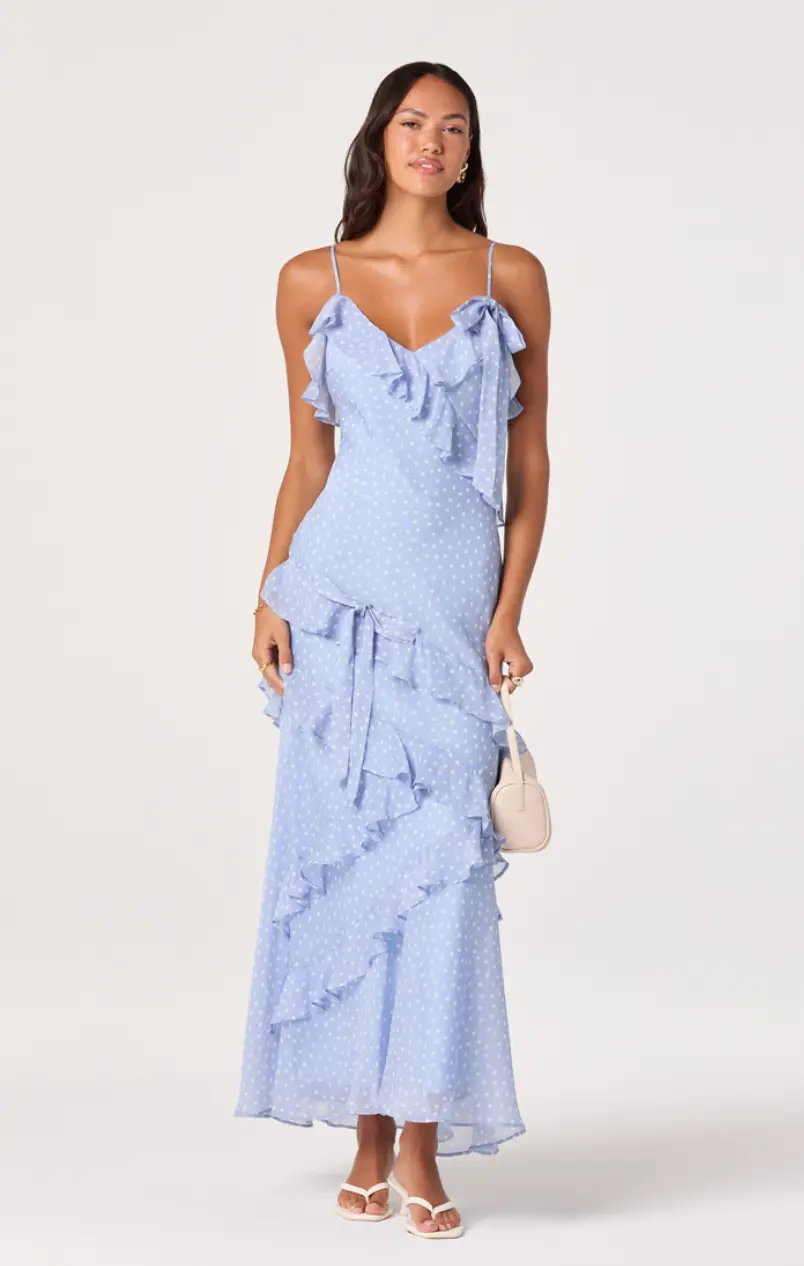 ASTR The Label Amiya Midi Dress