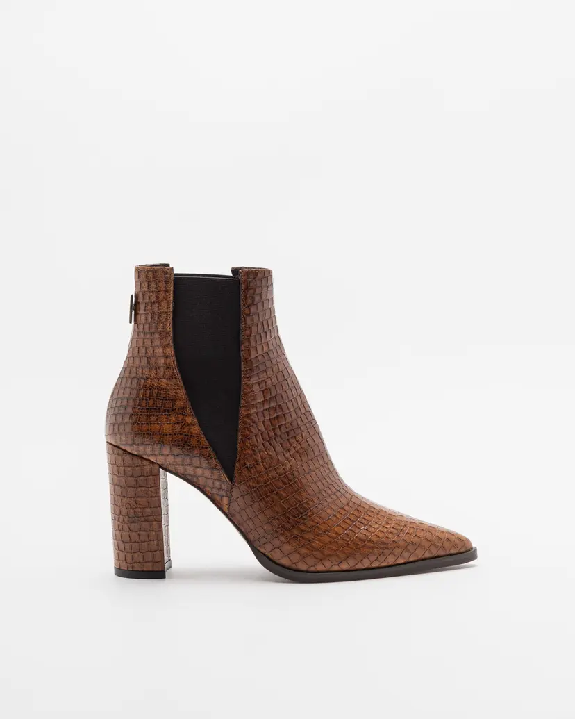PROF PROF 9955 Camel Ankle Boots