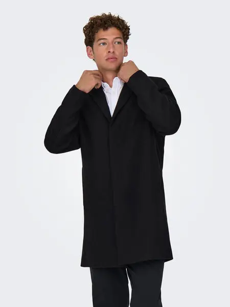 Only & Sons Onsaron Wool Coat Otw Noos