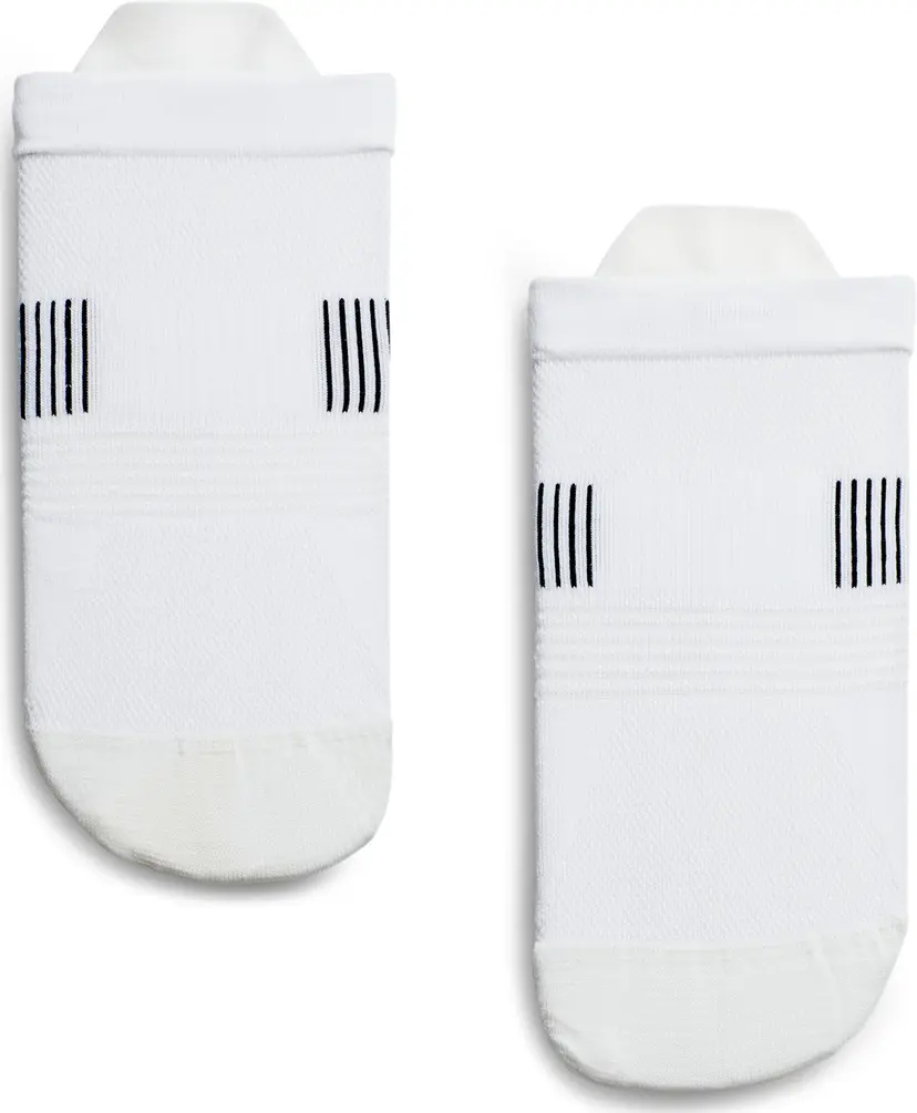 On On Women's Performance Mid Sock White/Black