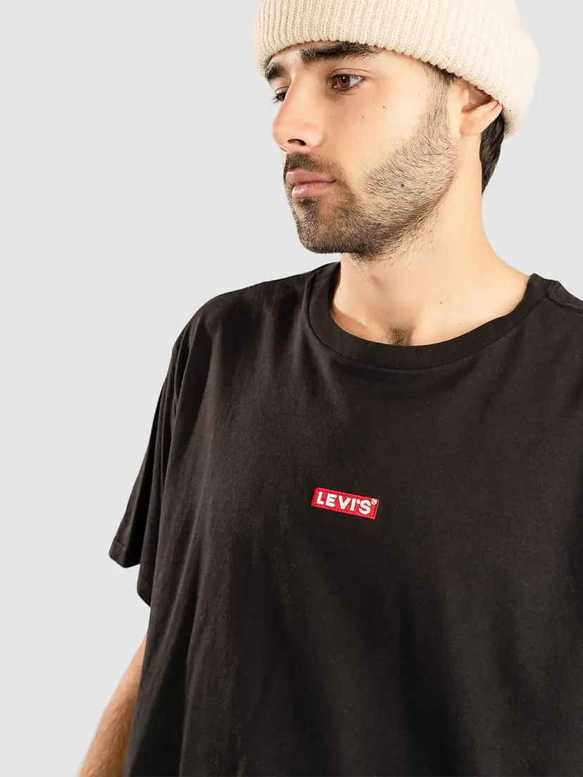 Levi's Levi's Relaxed Baby Tab T T-skjorte svart