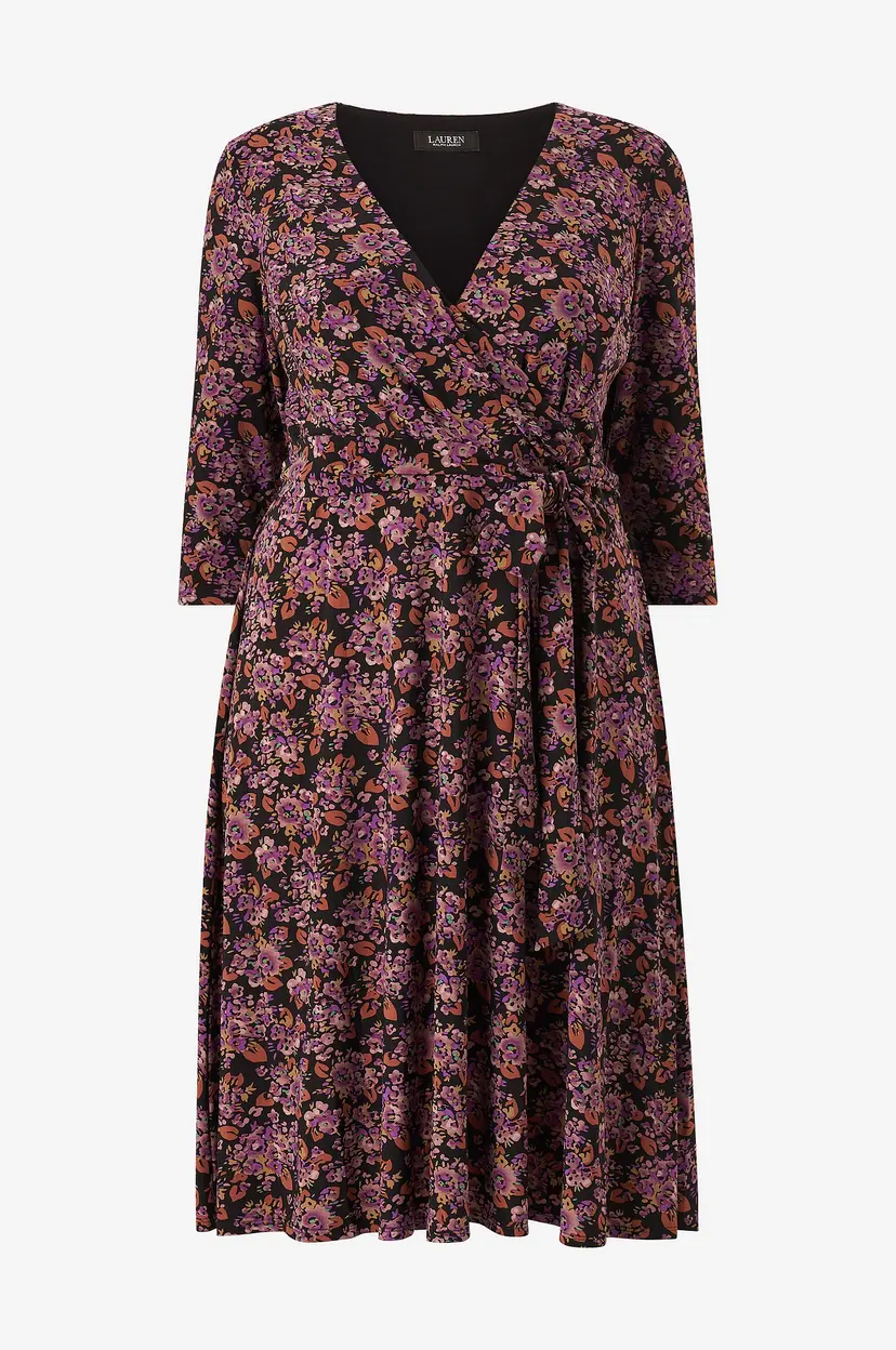 Lauren Ralph Lauren Curve Kjole Day Dress - Lilla