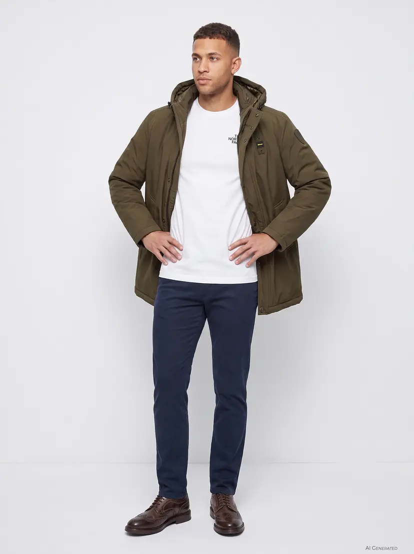 Blauer Blauer BLUK03062 Green Jacket