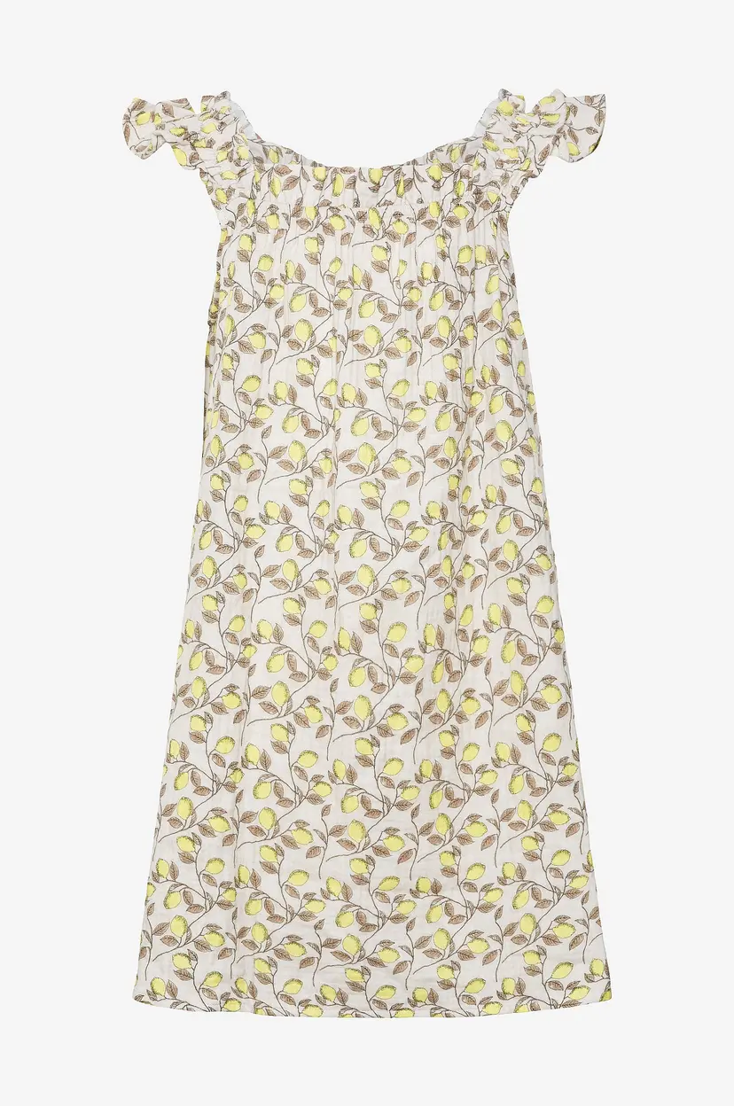 Vero Moda Girl Kjole vmNatali SL Short Dress Wvn Girl - Beige