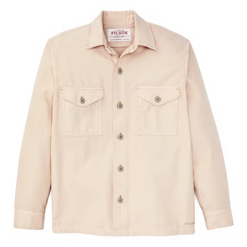 Filson Filson Field Jac-Shirt (Rever.Sateen) Washed Oatmeal