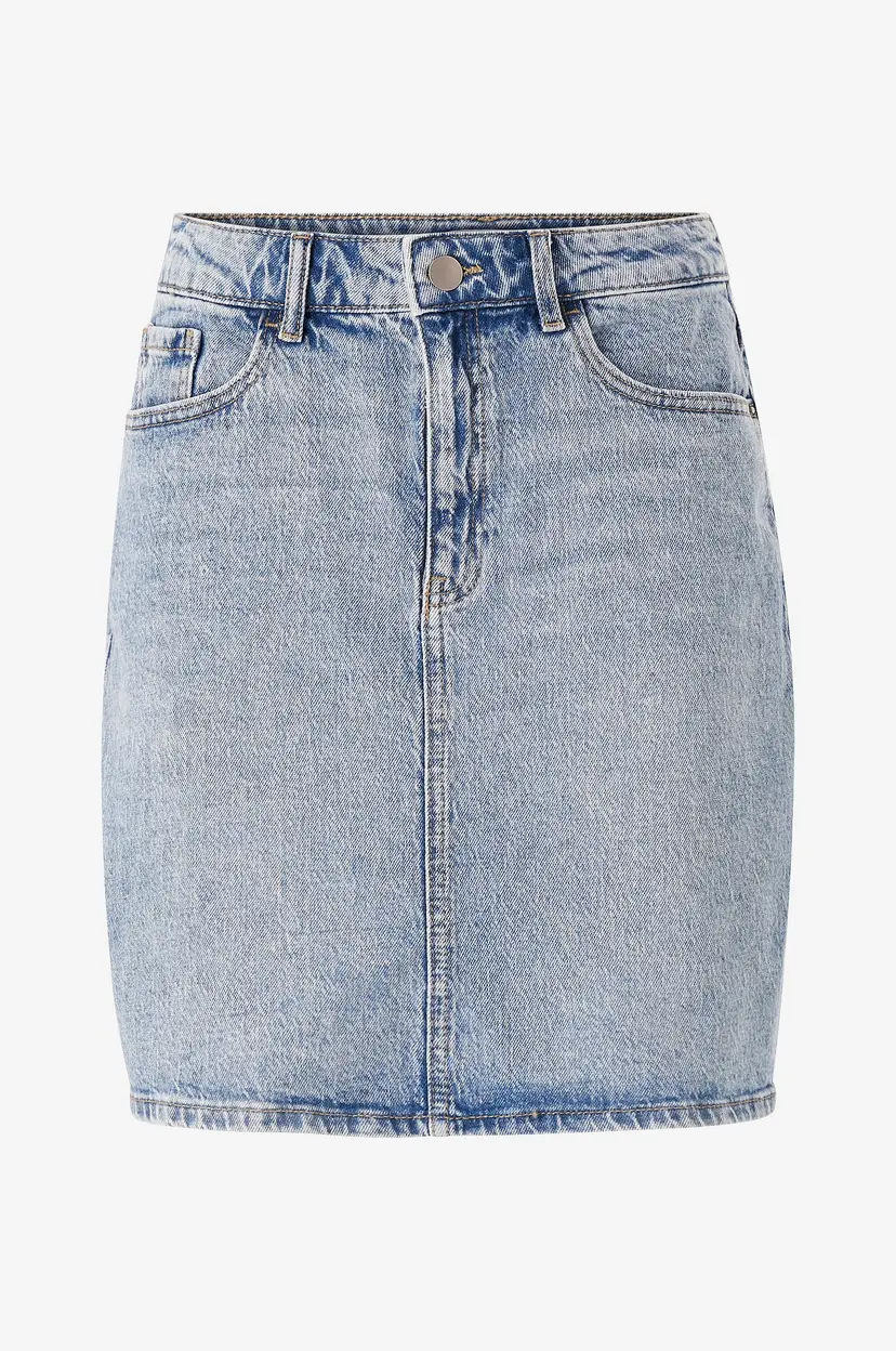 Vila Denim skjørt viKaja Jaf Lbd Denim Skirt - Blå