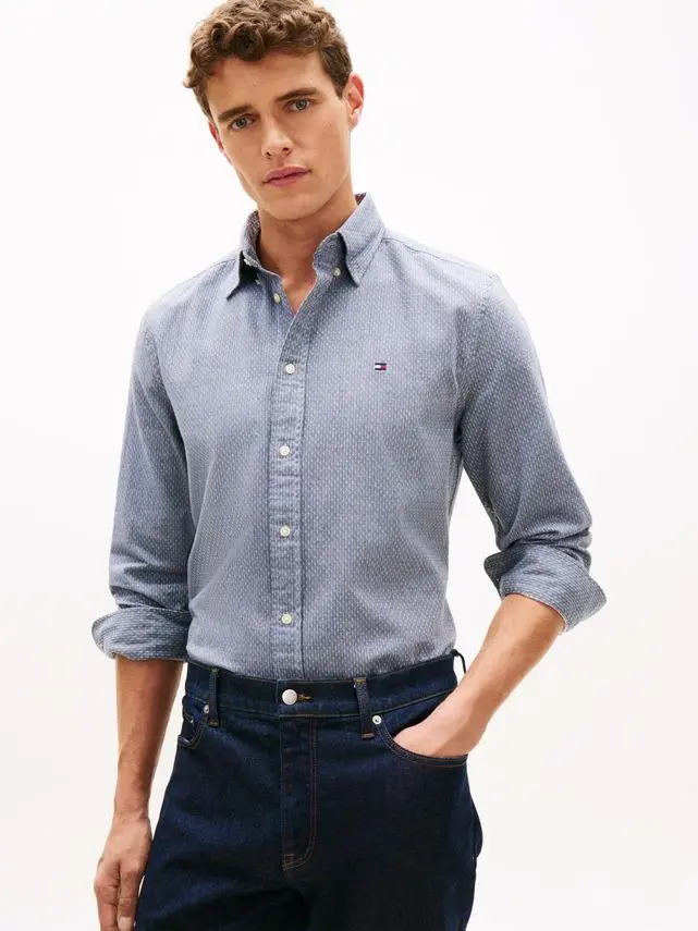 Tommy Hilfiger FLEX DOBBY SF SHIRT