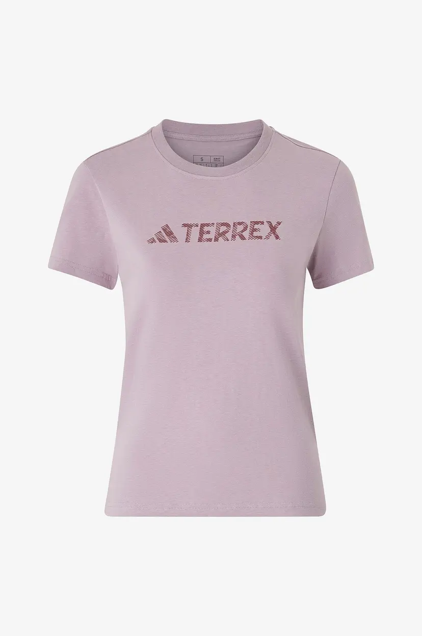 Adidas Sport Performance T-skjorte W Logo Tee - Rosa