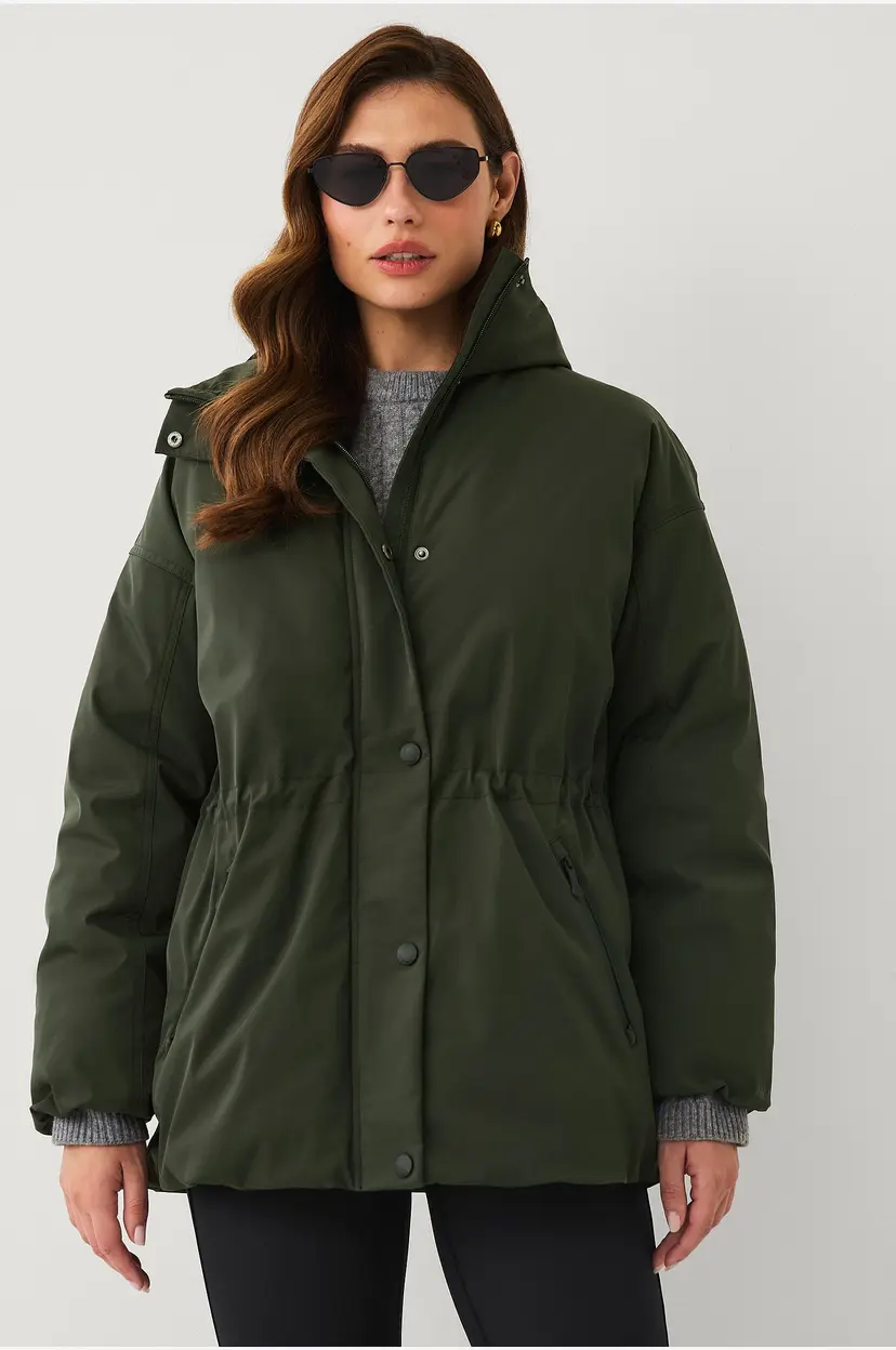 Áhkká Jakke WR Padded Jacket W Adjustabel - Grønn