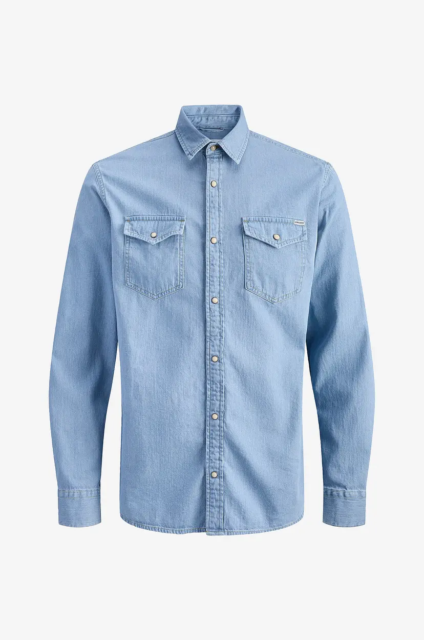 Jack & Jones Denimskjorte jjeSheridan Shirt - Blå
