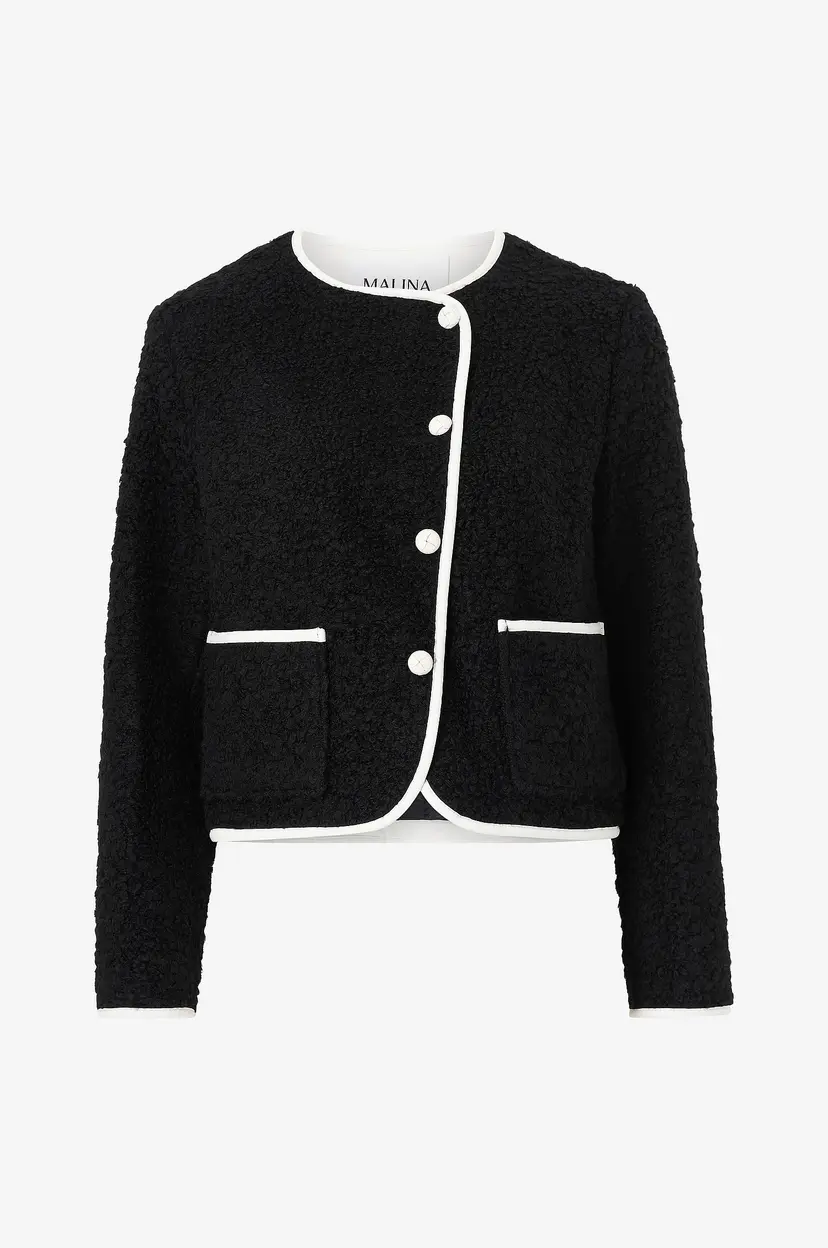 By Malina Jakke Nylah Wool Blend - Svart