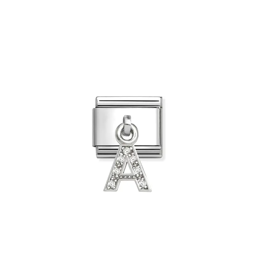 Nomination Charm Letter A