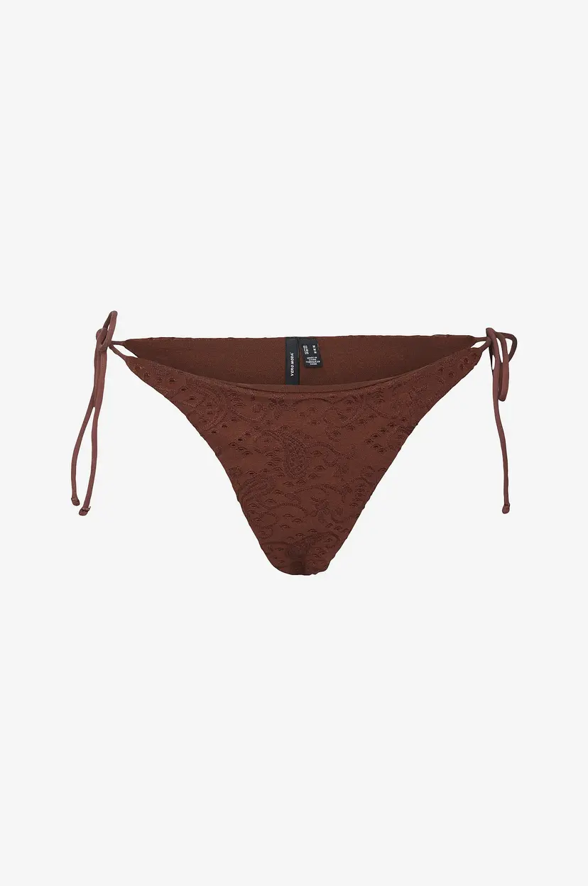 Vero Moda Bikiniunderdeler vmCarly Swim Tanga - Brun