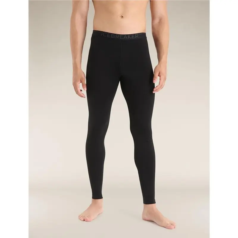 Icebreaker Icebreaker 200 Oasis Leggings Men Black/Monsoon