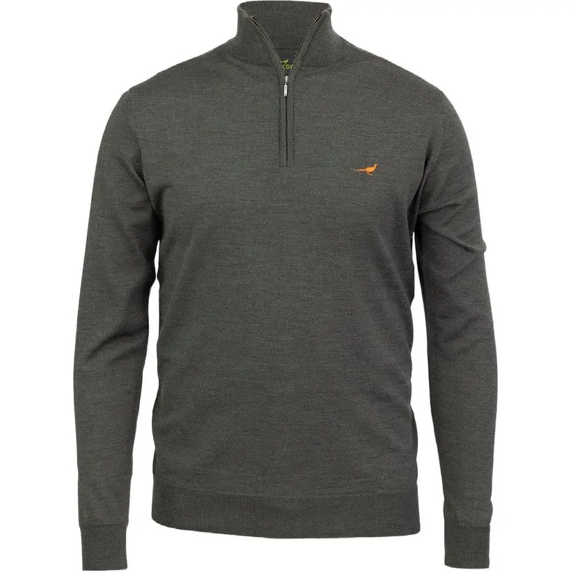 Laksen Laksen Norfolk Zip-Neck Loden Green