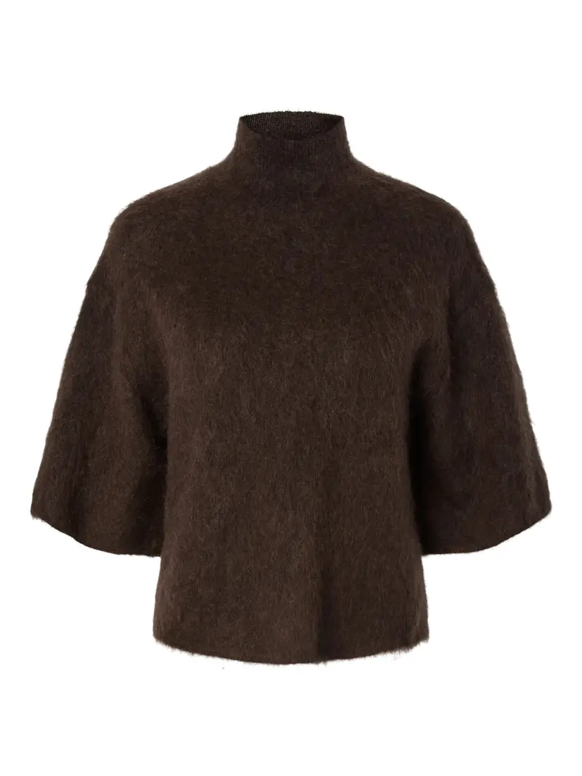 Y.A.S Yastilde 2/4 Mohair Blend Knit Pullover