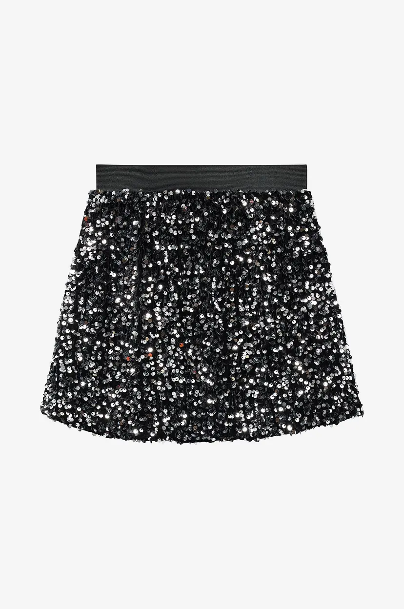 Vero Moda Girl Skjørt Vmbella Sequin Skirt Jrs Grl - Svart