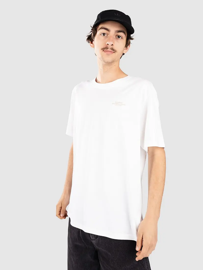 Element Element Skateboard Co T-skjorte hvit