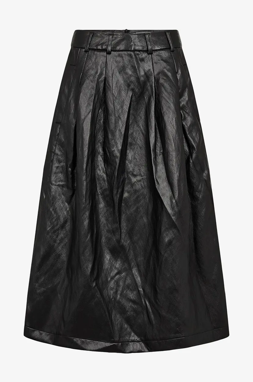 Co'couture Skjørt GittCC Anya Pleat - Svart