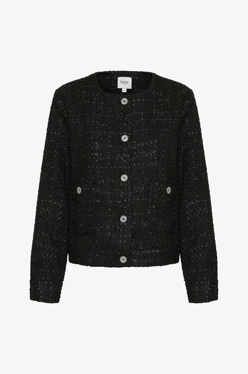 Saint Tropez Jakke HennieSZ Jacket - Svart