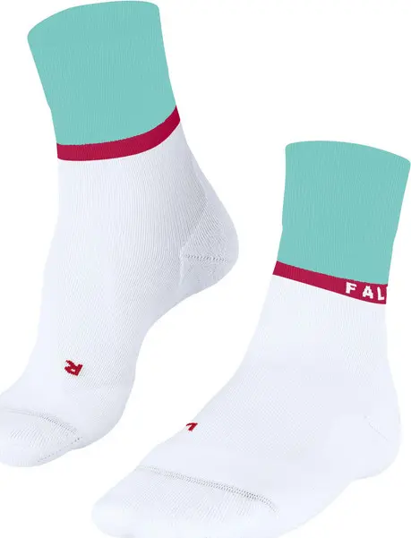 Falke Falke Women's Falke Ru4 Endurance Compression Running Socks White Mint