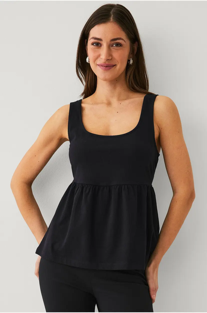 Ellos Collection Singlet med a-linjeform - Svart
