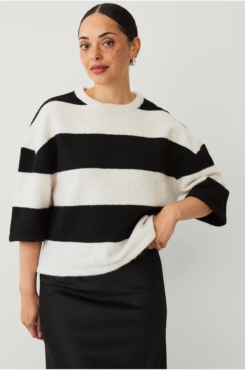 Ellos Collection Strikket topp - Svart
