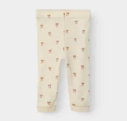 Lil`Atelier Lil`Aterlier- Ullleggings m. modal "Nalu" Turtledove Melange