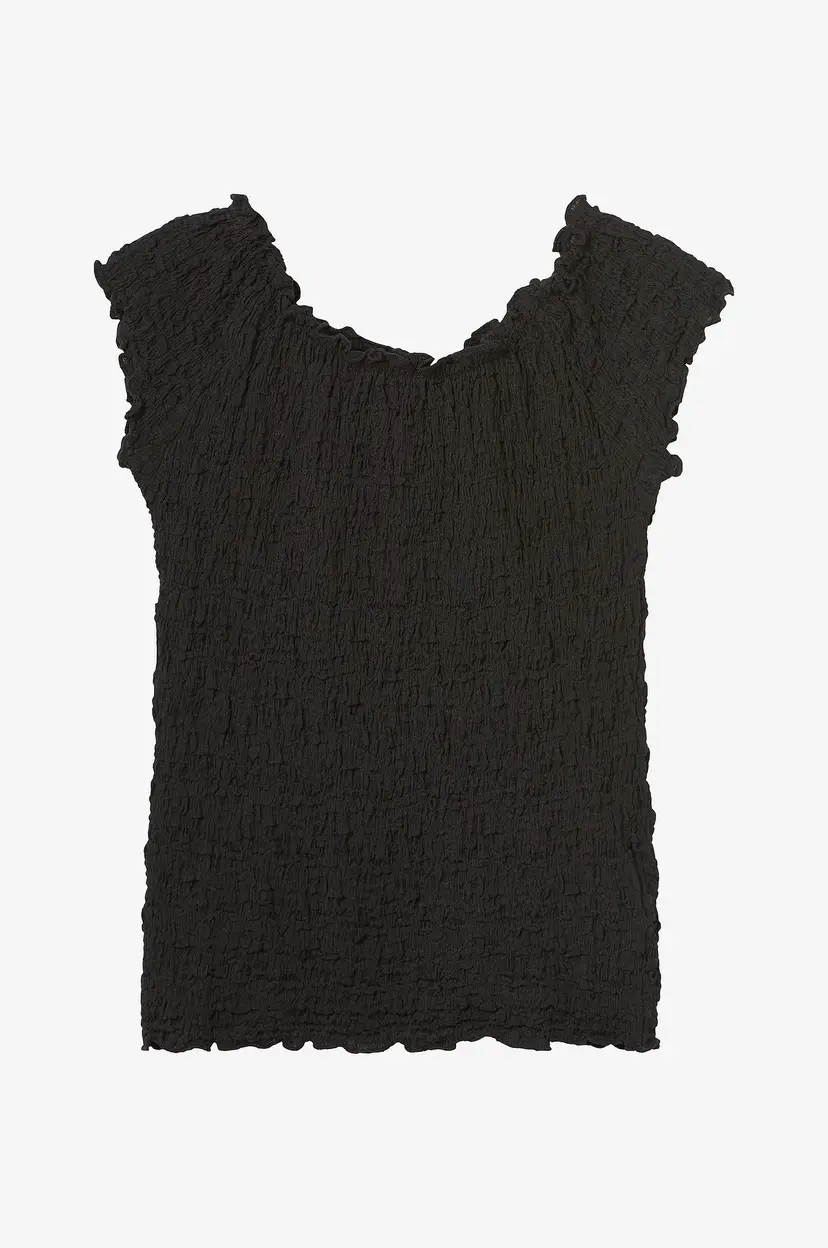 NAME IT Topp nkfHalisse SS Short Top - Svart