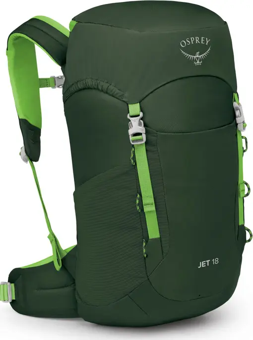 Osprey Osprey Kids' Jet 18 Green Canopy/Limeline Green