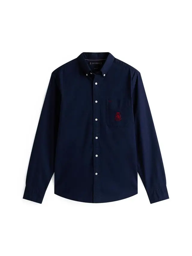 Tommy Hilfiger BRUSHED OXF CREST POCKET SHIRT