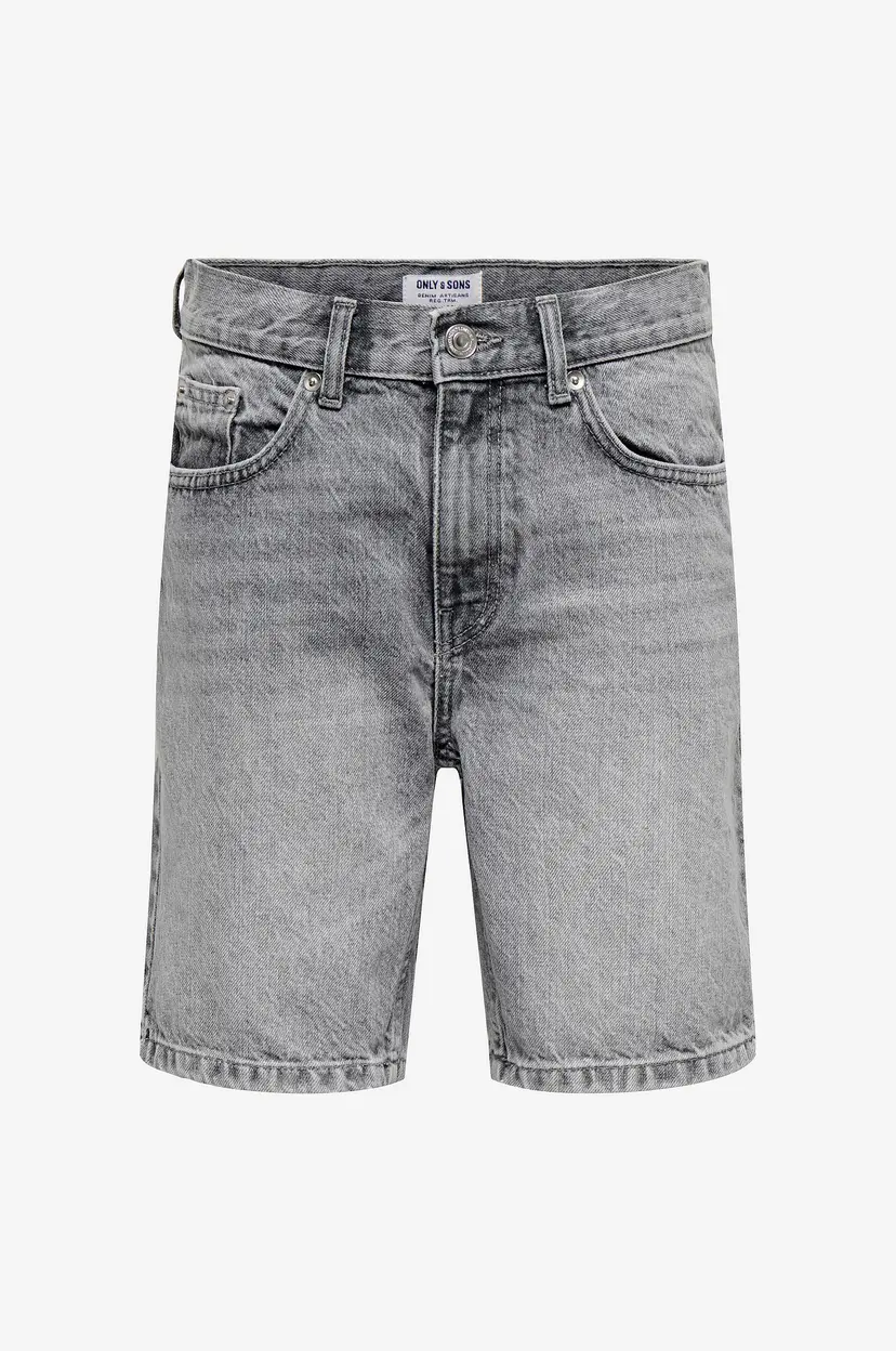 ONLY & SONS JUNIOR Jeans-shorts osjEdge MG 2790 Tai Dnm Shorts - Grå