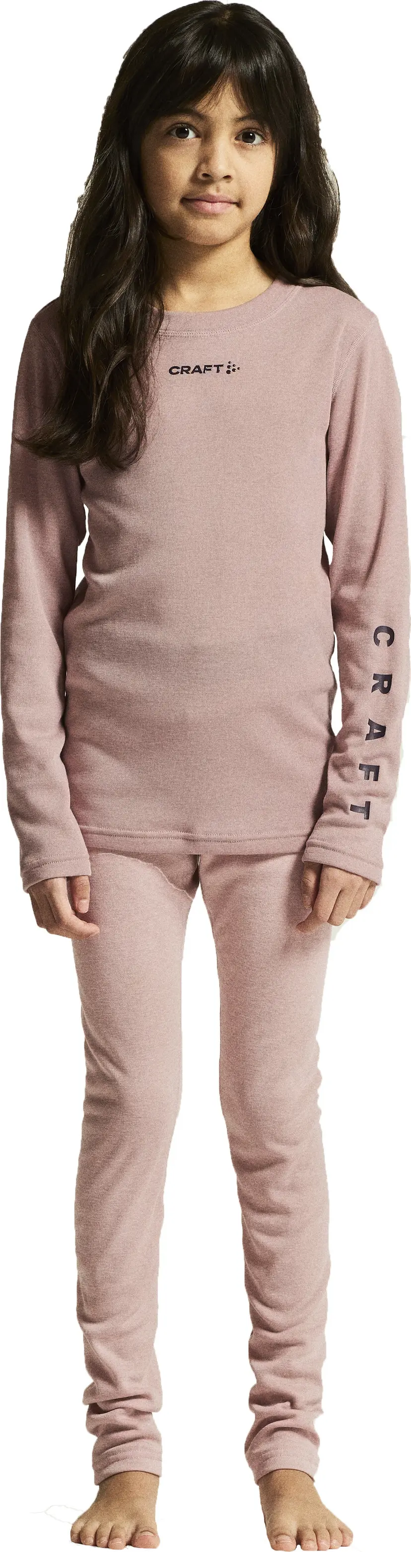 Craft Craft Juniors' Core Warm Baselayer Set Charm/Dark Plum