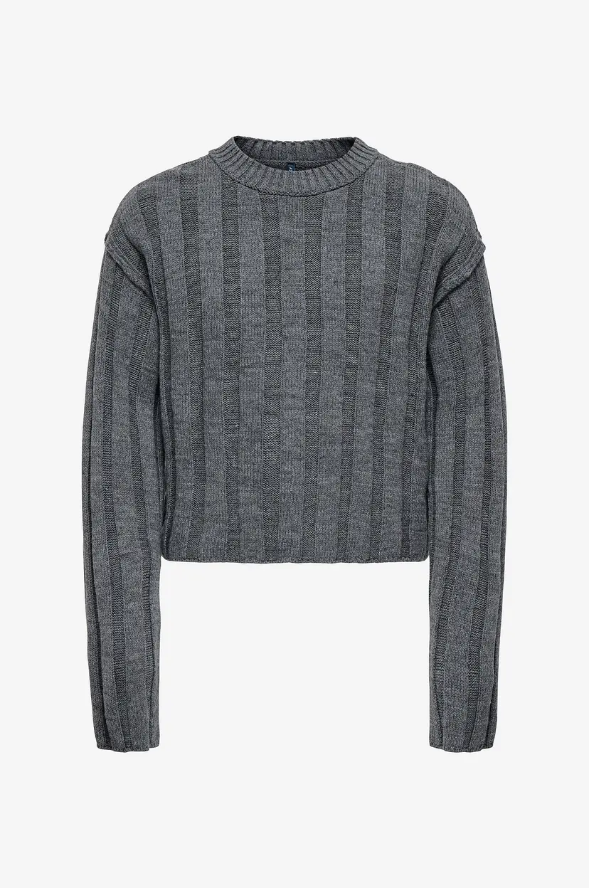 Kids Only Pullover kogTessa L/s O-neck Pullover - Grå