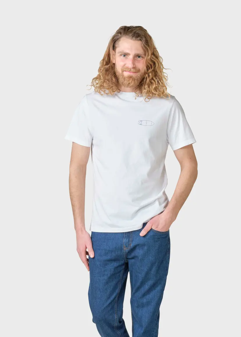 Klitmøller Collective ApS Foster tee OCS - White