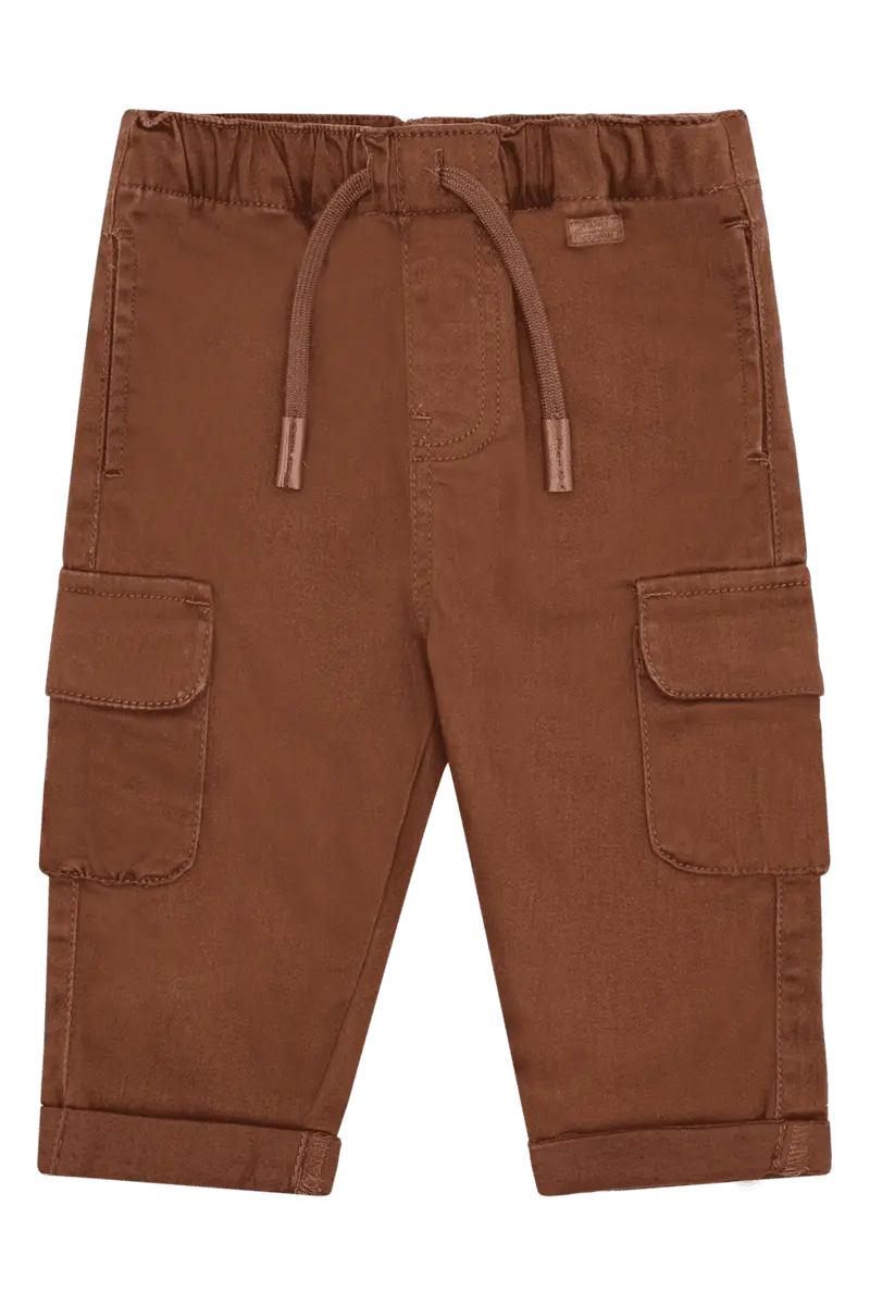 Hust and Claire Hust and Claire Tue Peached Canvas Bukse  Bison (92 / 2 år)