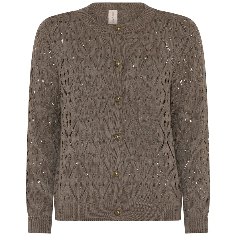 Skovhuus Skovhuus Kvinne Strikket Cardigan Sandstone XL