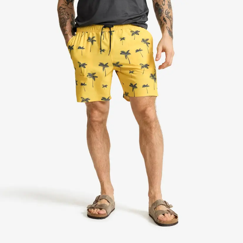 RevolutionRace Summer Swim Shorts Herre Lemon Drop/Magnet