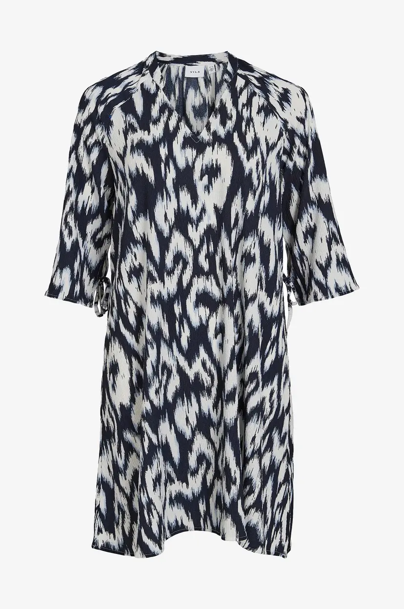 Vila Kjole viLaya Mila 3/4 Dress - Blå