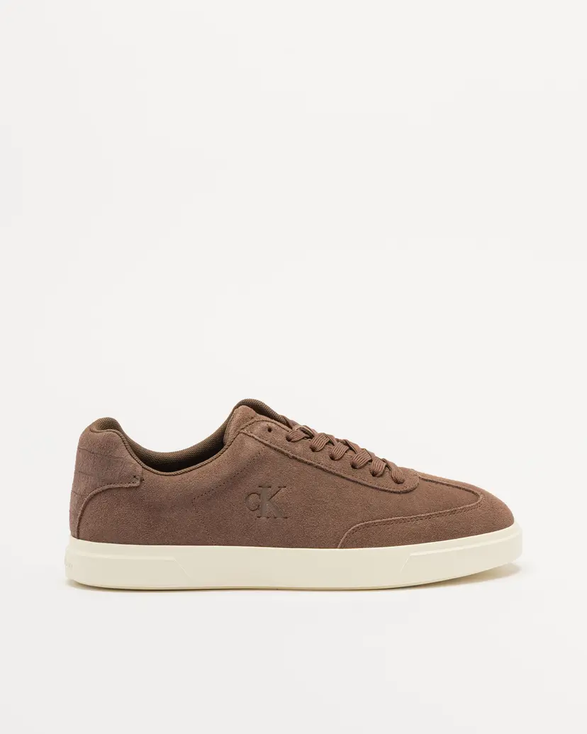Calvin Klein Calvin Klein LOW PROF CUPSOLE LACEUP CROC Brown Sneakers