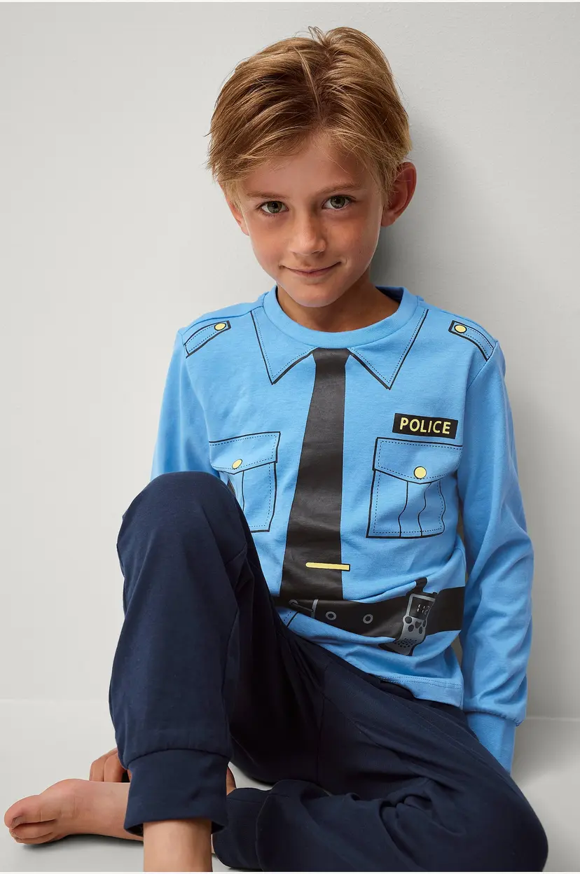Ellos Collection Pyjamas Thomas - Blå
