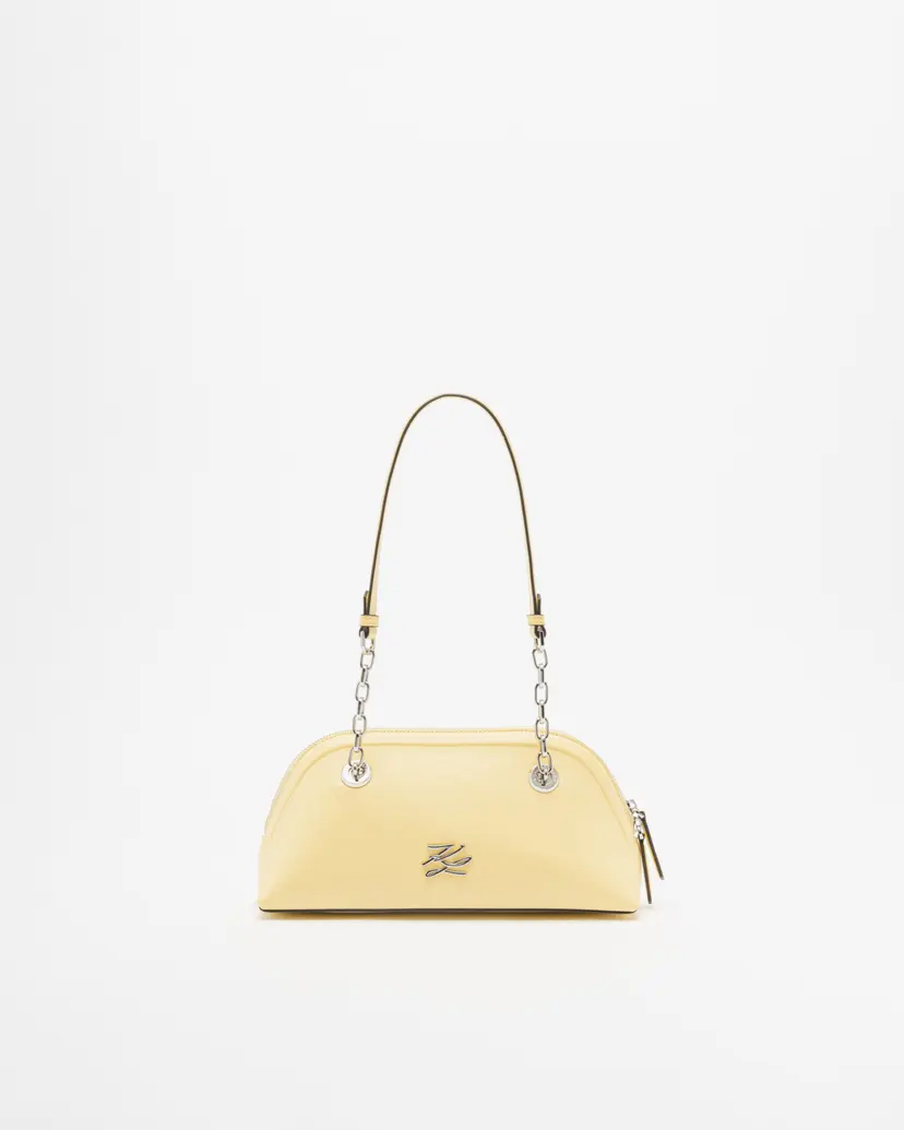 Karl Lagerfeld Karl Lagerfeld K/Autograph SM Bowling SHB Yellow Shoulder bag