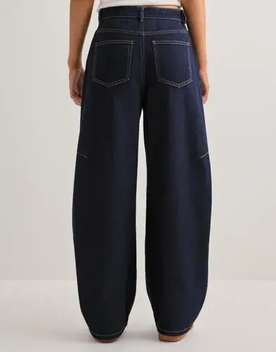 Vero Moda Vero Moda - Blå - Vmkaitlin Hr Wide Barrel Jeans SI35