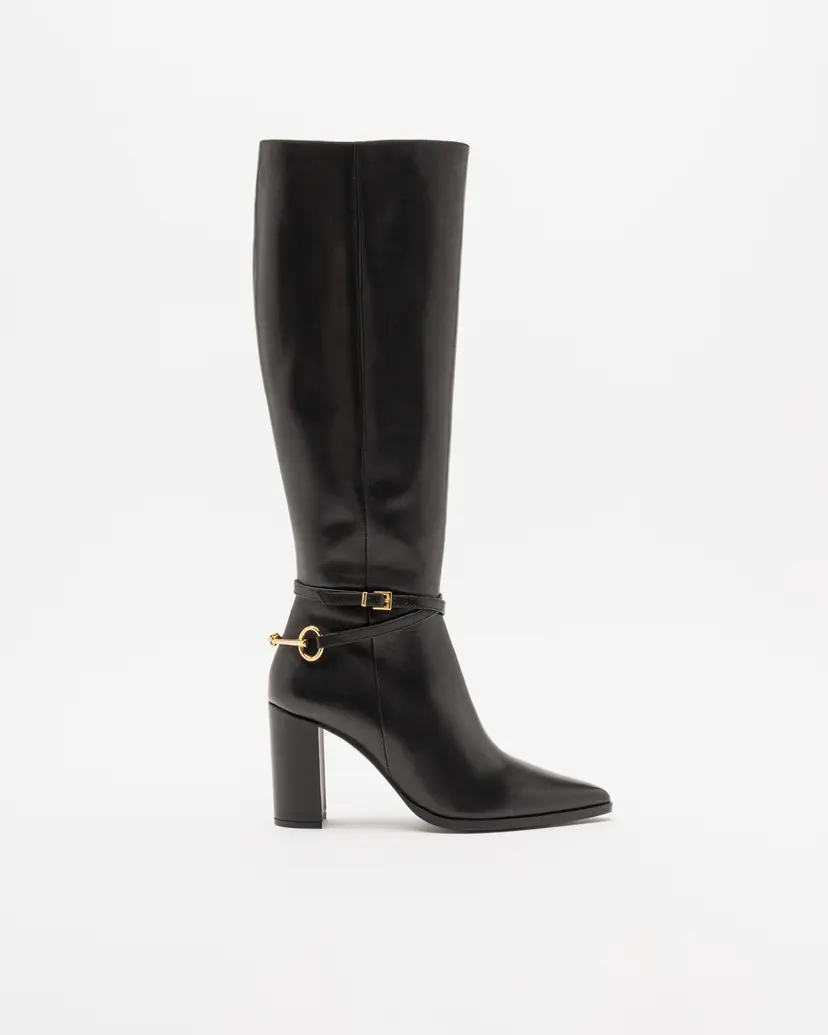 PROF PROF A60 Black Knee high boots