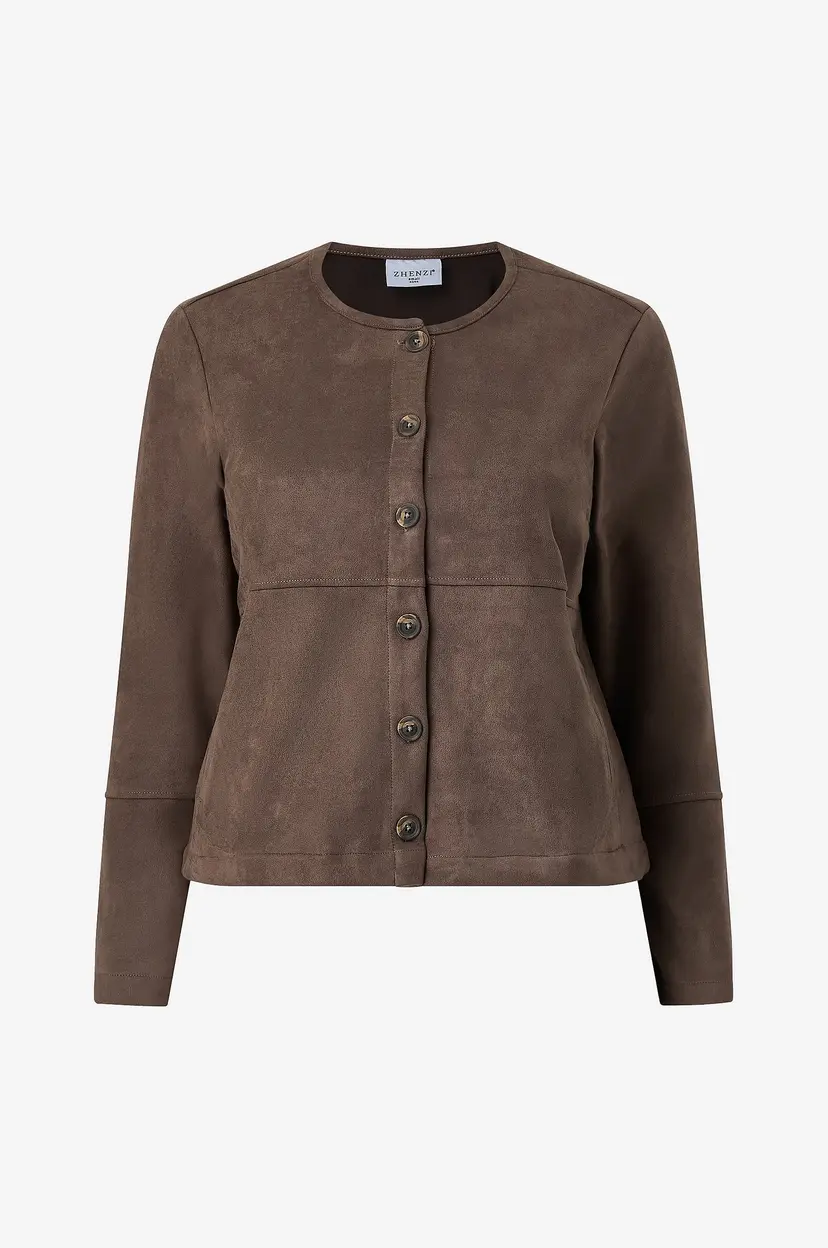 Zhenzi Jakke Zh-Faan 1557-Jacket - Brun