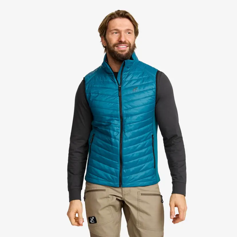 RevolutionRace Radical Insulate Vest Herre Moroccan Blue