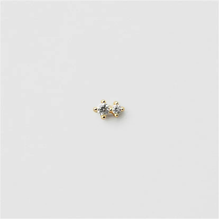Safira Sparkle Duo Piercing